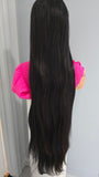 Clarissa --Extra long highlighted HD Lace front wig