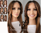 (Angel) HD Lace front wig with shifting Part