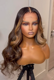 HD lace frontal Body Wave 13x4 100% Human Hair Wig