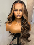 HD lace frontal Body Wave 13x4 100% Human Hair Wig