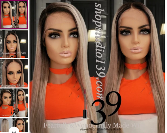 (Jan) HD Lace front wig with shifting part perfect for all skin tones