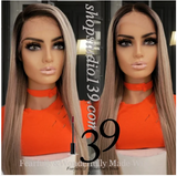 (Jan) HD Lace front wig with shifting part perfect for all skin tones