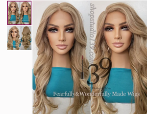 (JessicaSexy Honey blonde HD Lace front wig with shifting part 😍