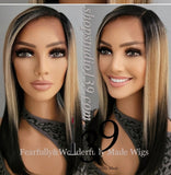 (Talley) HD Middle Part lace front BoB wig