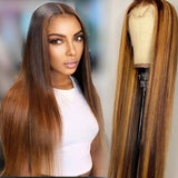 #4/27 panio Highlights HD lace front wig