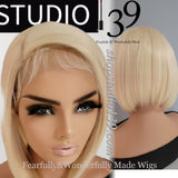 Lilly) HD lLace front bob wig