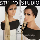 Braided 13×7 wig with baby hair