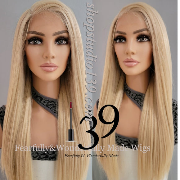 (Valerie) HD lace front side part wig