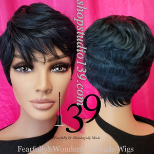 (Gail) Short and Sexy pixie wig