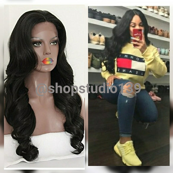 Natural Body Wave Lace Front Wig