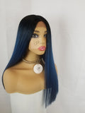 blue ombre lace front wig perfect for all skin tones