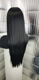 (Michelle) Long free part lace front 360° wig