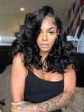 Holy 100% Human Hair Lace Front Body wave wig