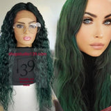 (Annette) Water wave lace front wig