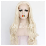 Wavy Blonde lace front wig
