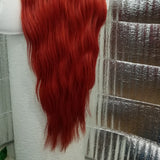 (Charlett) Extra Long Lace Front middle part wig