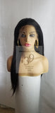 100% Human Hair Lace Front Wig With Free Parting Space And Baby Hair