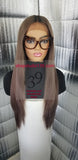 (Diamond) Sexy Soft swiss Lace Front Wig with natural baby hair and shifting part
