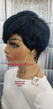 Vicki is a Human Hair Short pixie tapered wig