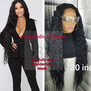 30 inches of beautiful curls lace front wig
