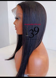 Straight Lace Front  Human Hair 4x4 Lace Frontal Human Hair 150% Density Pre Plucked with Baby Hair