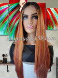 (
Dina) HD Transparent shifting Lace Front wig