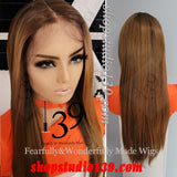 (Jan) HD Lace Front wig With shifting part