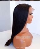 Straight Lace Front  Human Hair 4x4 Lace Frontal Human Hair 150% Density Pre Plucked with Baby Hair