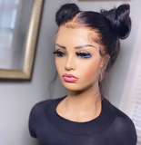 Human Hair  Hd Transparent Lace Frontal Wig