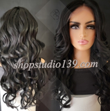 (Kiki) Body wave lace front wig with shifting Part