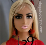(Sabrina) Sexy HD lace front with middle part