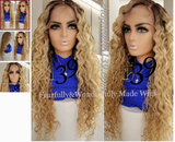 (Tasha) Water Wave HD Lace front wig