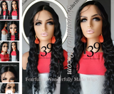 (Lisa) HD Lace front wig with shifting part
