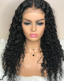 Virgin Remy Human Hair water wave lace front wig
