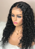 Virgin Remy Human Hair water wave lace front wig