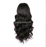 Deep body wave lace front wig