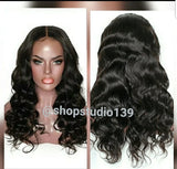 Deep wave Human Hair Lace front wig