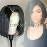 Celebrity inspired human hair lace front Bob custom made