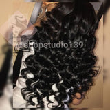 Beautiful Human Hair Loose Curl Lace Front Wig