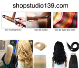 5 star Celebrity Human Tape in Hair Extensions 20 inch 20 pcs High quality Remy Straight Hair