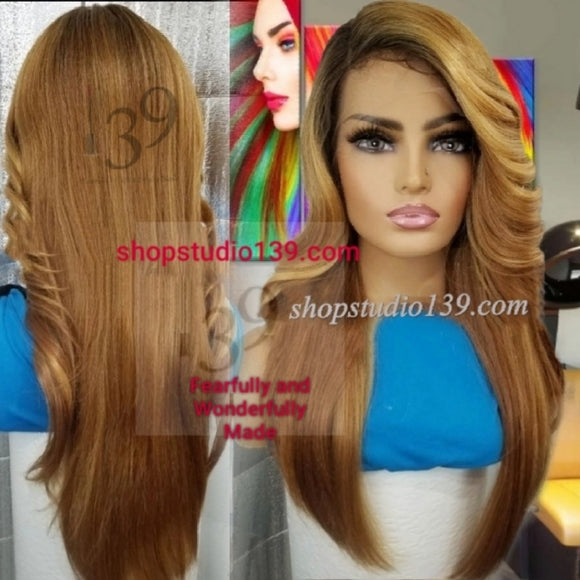 (Lexi) Feathered HD Lace Front Body wave wig