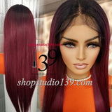 (Jamie) Shifting Part  lace front wig