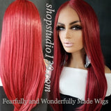 (Charmine) HD lace front wig with shifting part and baby hair