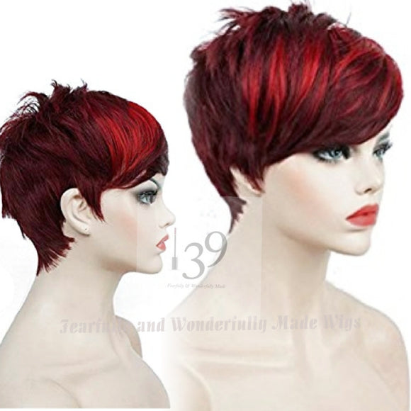Sexy Red pixie wig