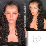 360° Human Hair Lace Front Water wave wig