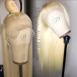 Celebrity inspired Human Hair Blonde Lace Front Wig