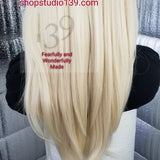 (Sky)Blonde multiple part 360 lace wig