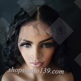 (Magic) HD Lace Front Water Wave Wig with Shifting Part Middle or Side